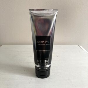 Bath & Body Works MEN's Collection GRAPHITE Body Cream Lotion Moisturizer 8oz